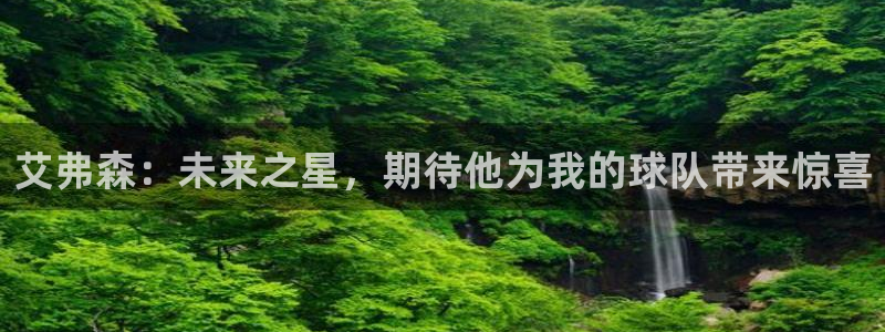 杏宇体育在线注册：艾弗森：未来之星，期待他为我的球队带来惊喜