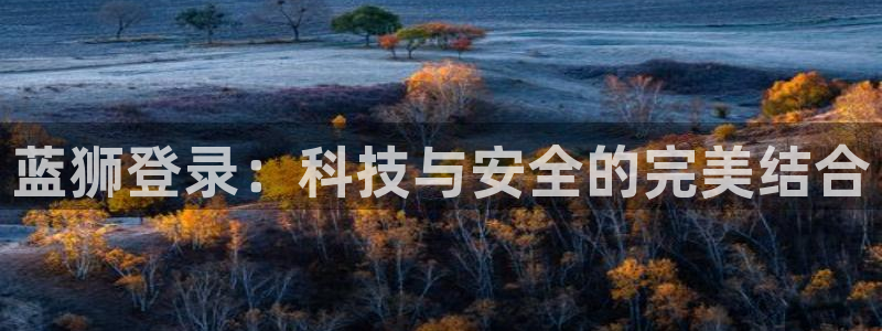 杏宇凯捷平台：蓝狮登录：科技与安全的完美结合